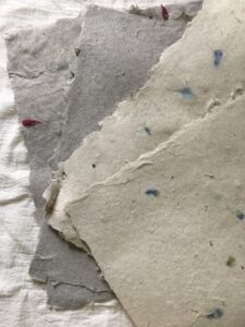 DIY Dryer Lint Paper Making